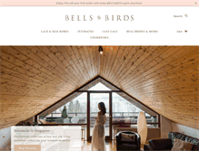 Tablet Screenshot of bellsandbirds.com